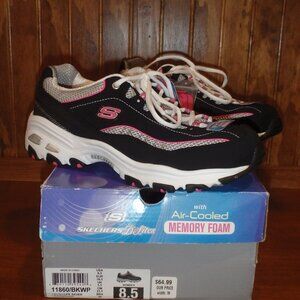 Ladies Skechers D'Lites Life Saver Sneakers 8.5